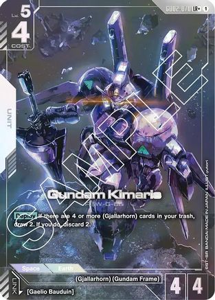 Gundam Kimaris (LR+) (GD02-070) Holofoil - Dual Impact