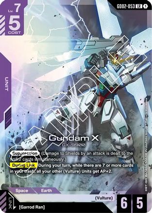 Gundam X (GD02-053) Holofoil - Dual Impact