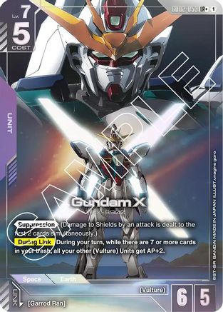 Gundam X (LR+) (GD02-053) Holofoil - Dual Impact