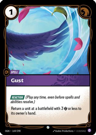 Gust (169) Foil - Origins