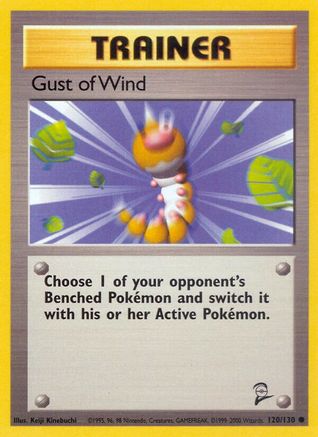 Gust of Wind (120) - Base Set 2