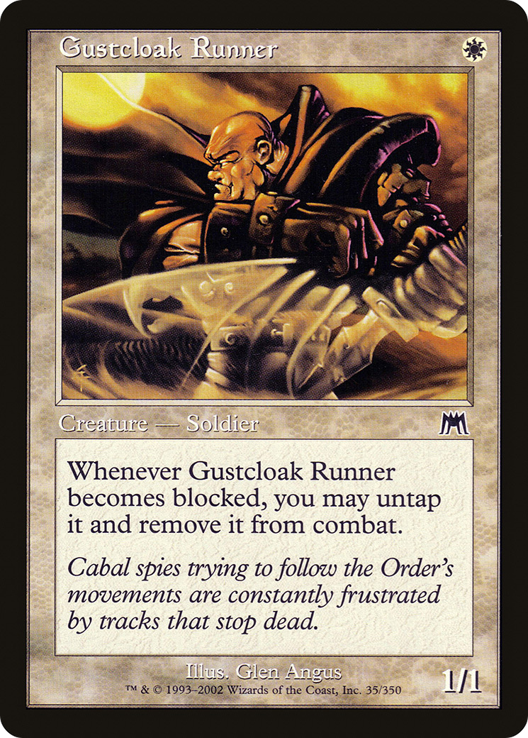 Gustcloak Runner (035) Foil - Onslaught