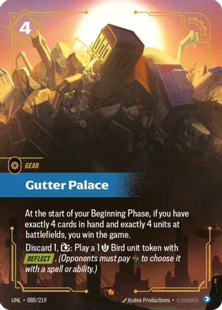 Gutter Palace (088) Foil - Unleashed