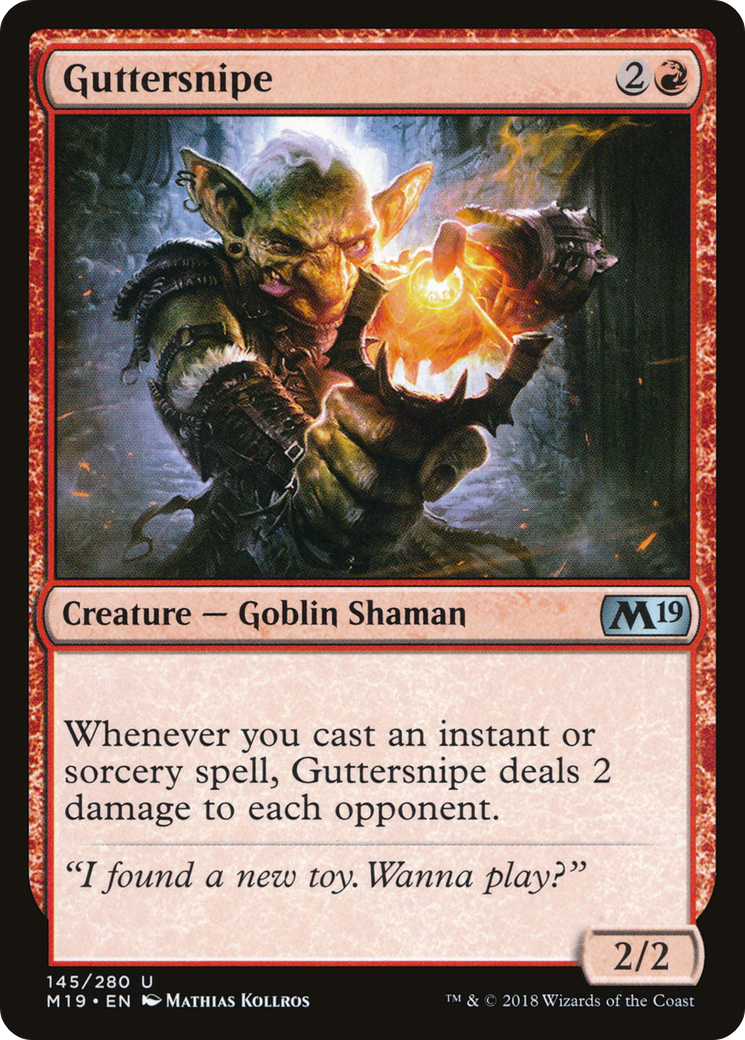 Guttersnipe (145) - Core Set 2019 Foil