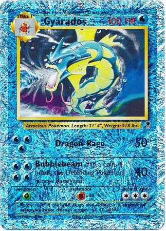 Gyarados (12) Reverse Holofoil - Legendary Collection