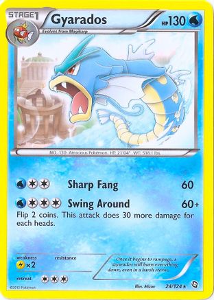 Gyarados (Cosmos Holo) (Blister Exclusive) (24) Holofoil - Dragons Exalted