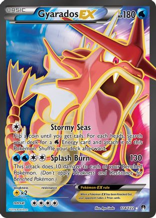 Gyarados EX (Full Art) (114) Holofoil - BREAKpoint