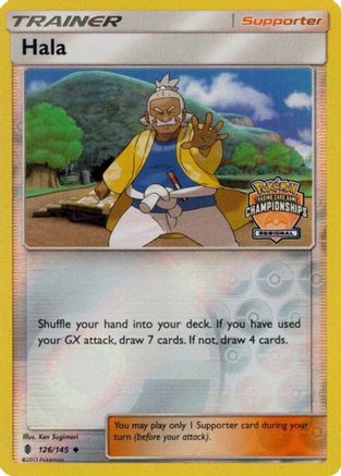 Hala (Regional Championships) (126) Reverse Holofoil - League & Championship Cards