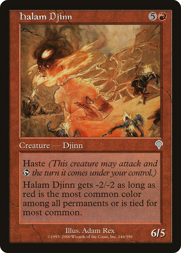 Halam Djinn (146) Foil - Invasion