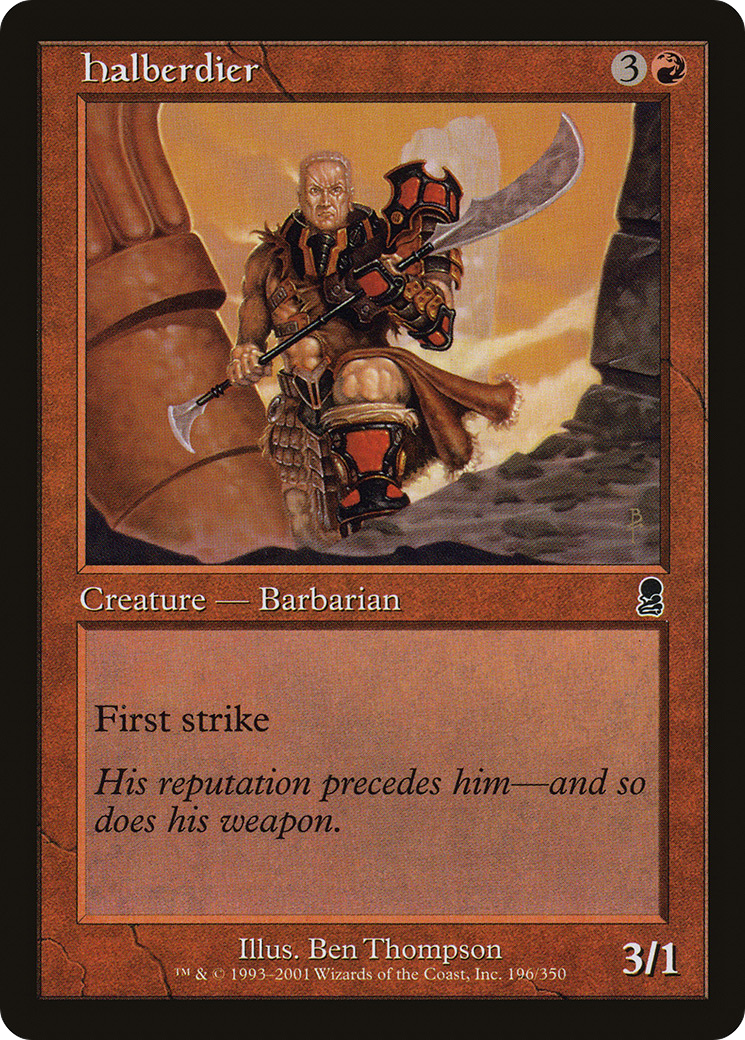 Halberdier (196) - Odyssey