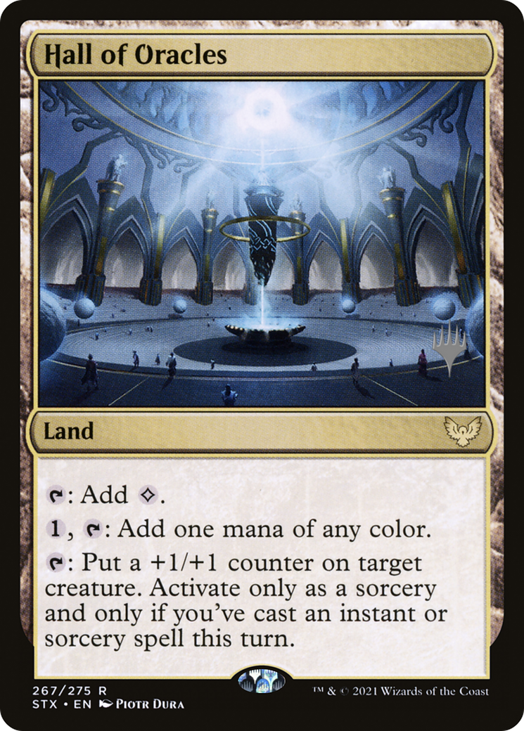 Hall of Oracles (267) - Strixhaven: School of Mages Promos Foil