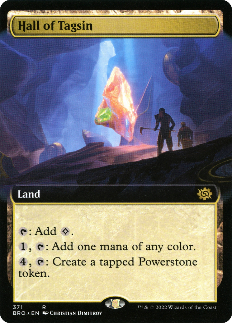 Hall of Tagsin (Extended Art) (371) - The Brothers' War Foil