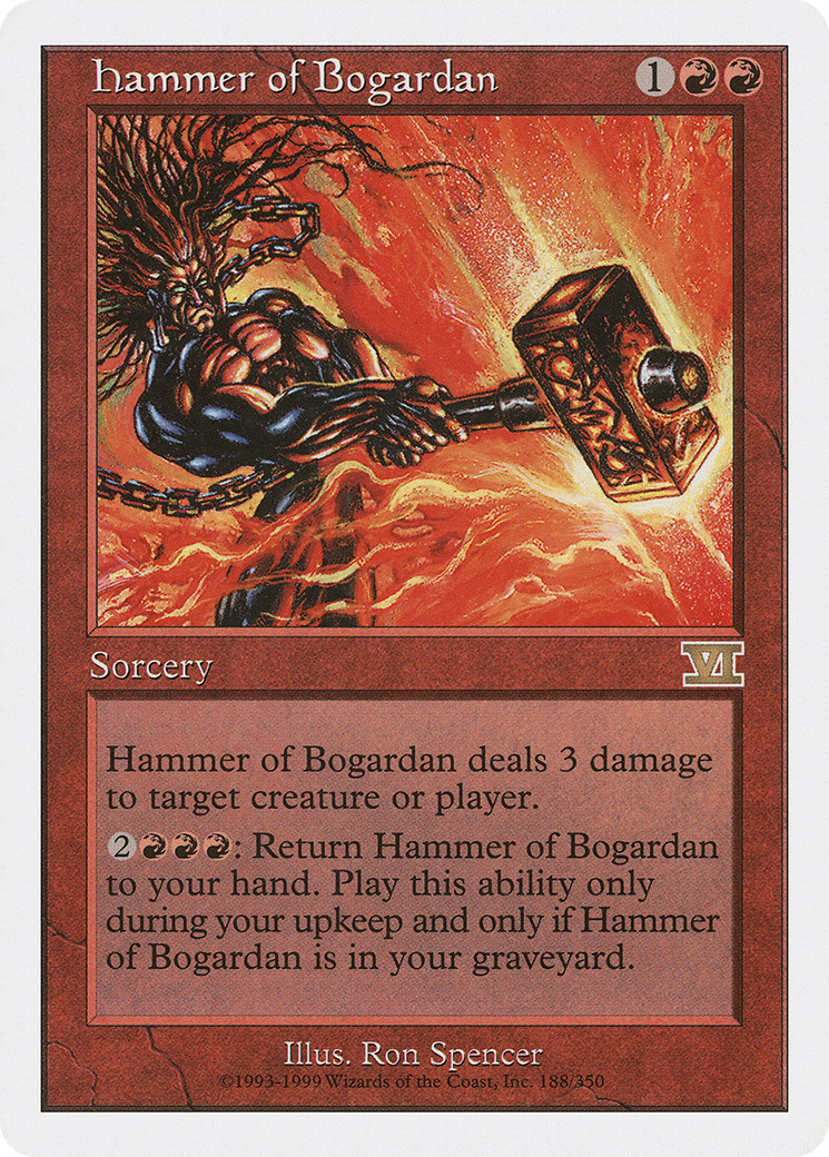 Hammer of Bogardan (188) - Classic Sixth Edition