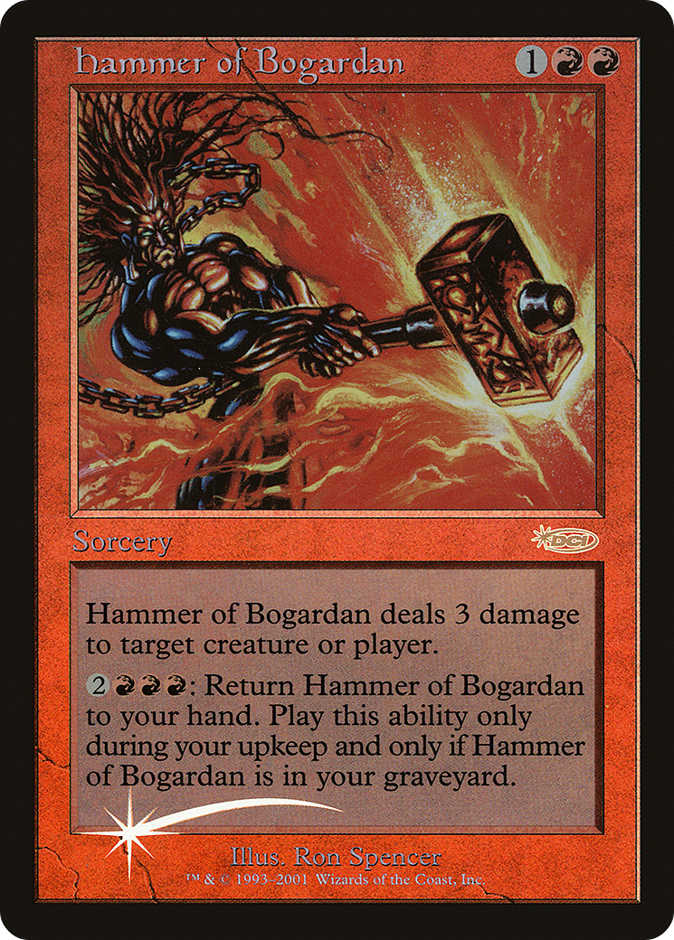 Hammer of Bogardan Foil - Judge Gift Cards 2002