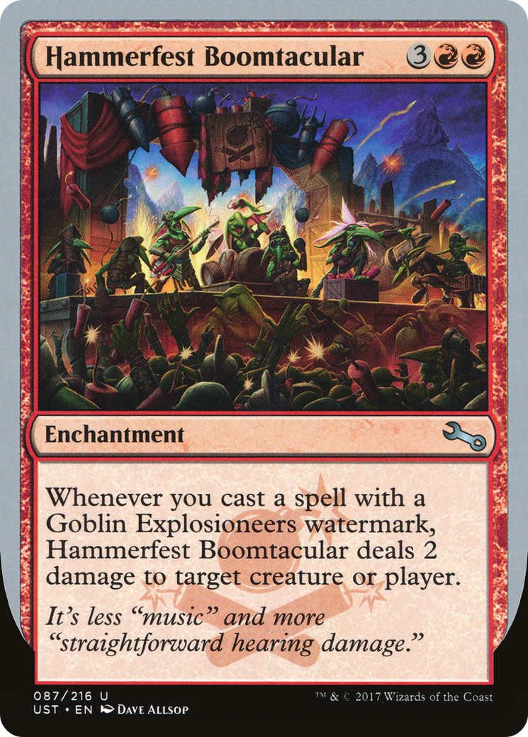 Hammerfest Boomtacular (087) - Unstable Foil