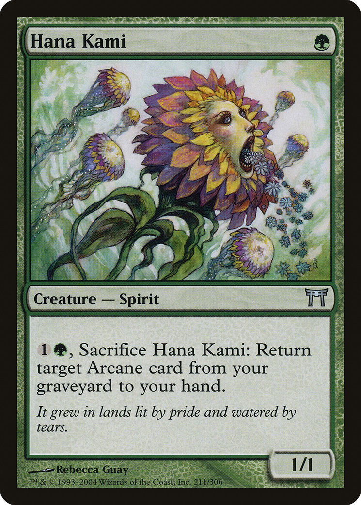 Hana Kami (211) - Champions of Kamigawa