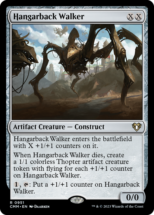 Hangarback Walker (951) - Commander Masters