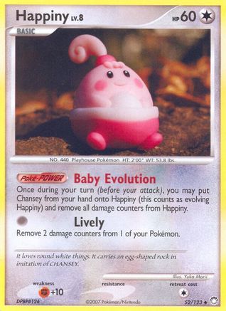 Happiny (52) - Mysterious Treasures