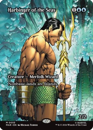 Harbinger of the Seas (055) Foil - Marvel Universe