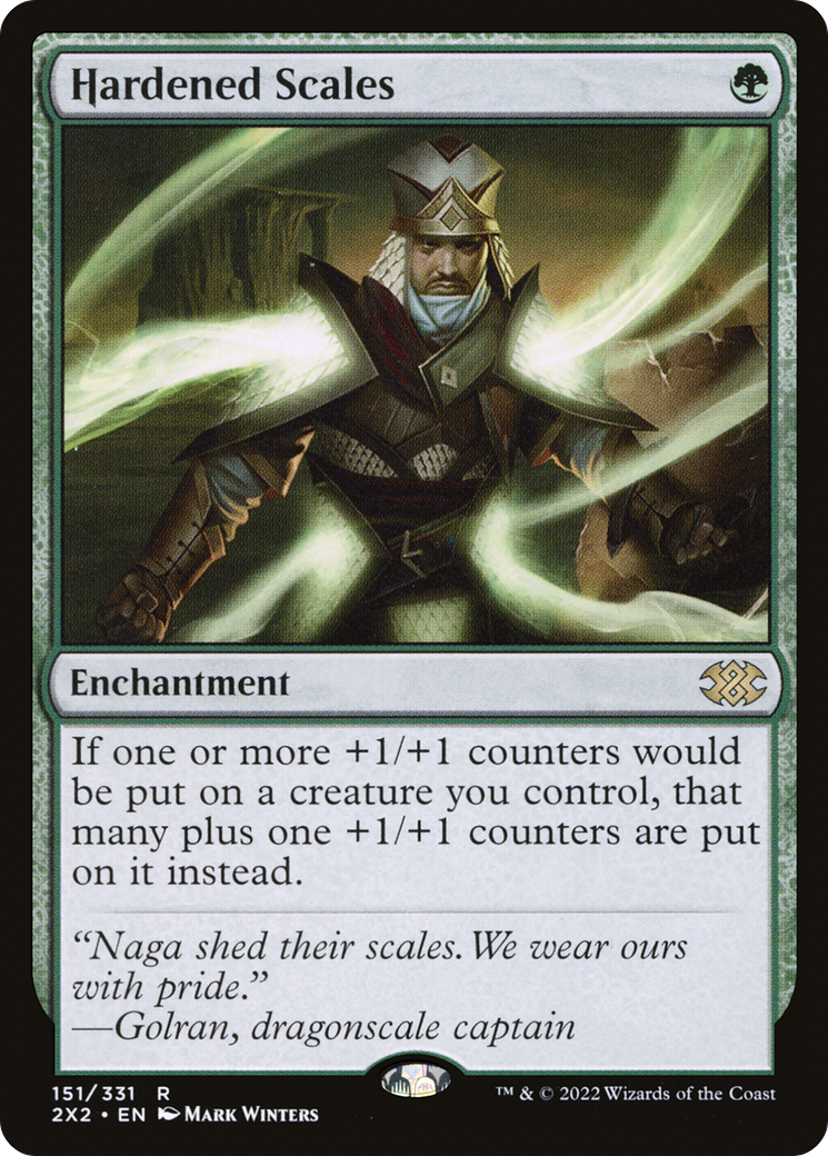 Hardened Scales (151) Foil - Double Masters 2022
