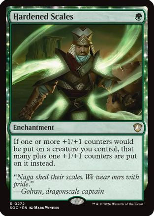 Hardened Scales (272) - Commander: Secrets of Strixhaven