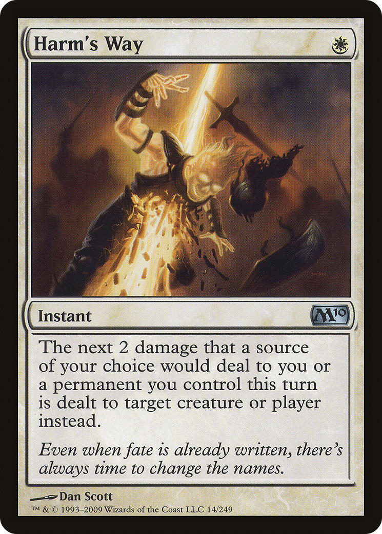 Harm's Way (014) Foil - Magic 2010