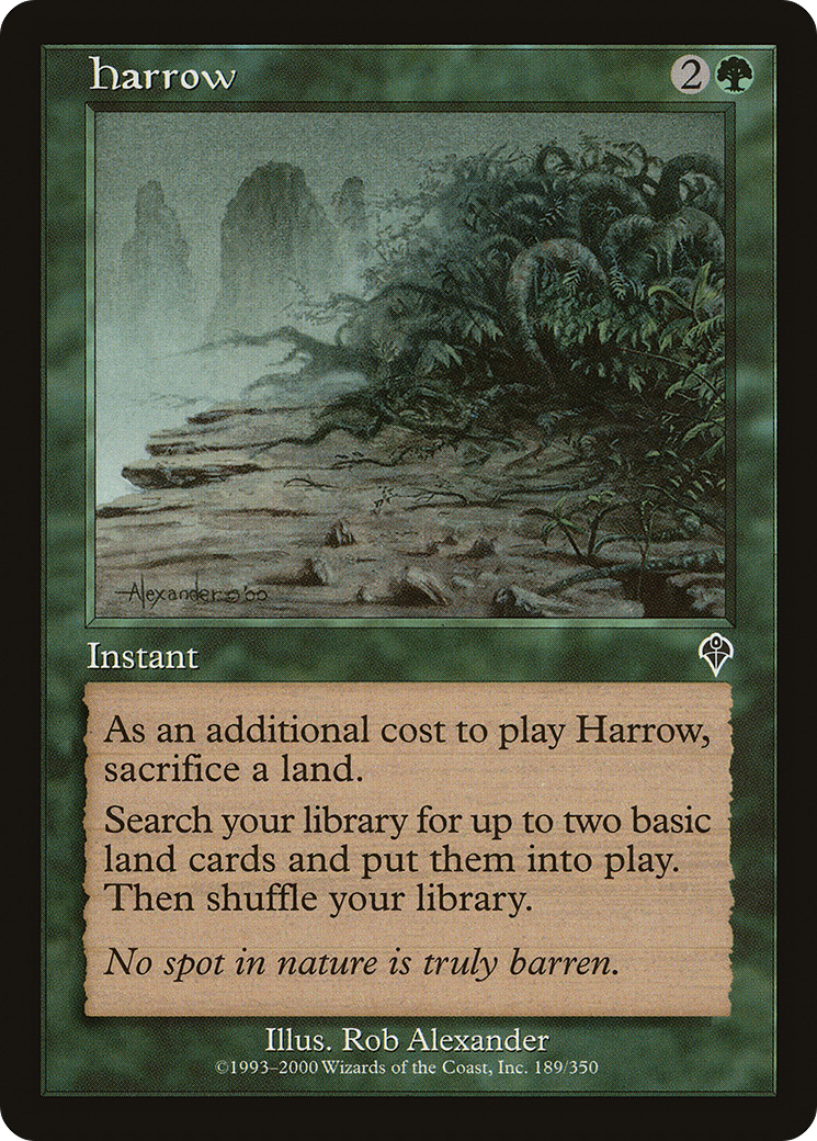 Harrow (189) Foil - Invasion