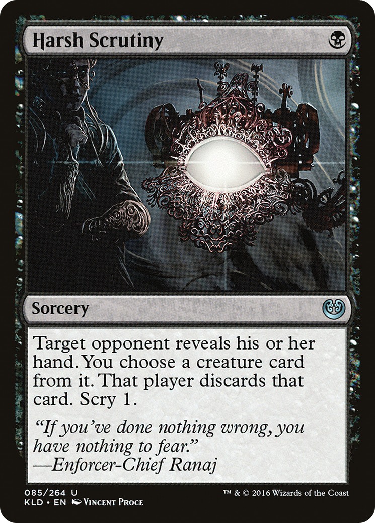 Harsh Scrutiny (085) Foil - Kaladesh