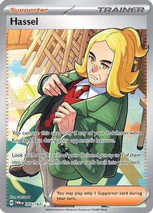 Hassel (Full Art) (205) Holofoil - Twilight Masquerade