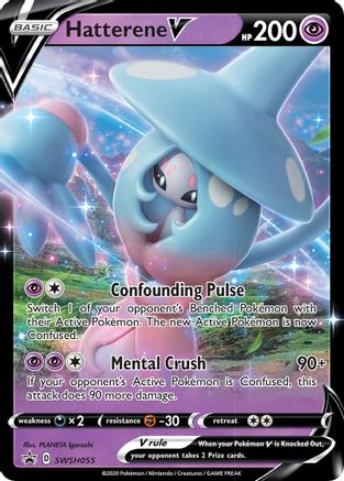Hatterene V (SWSH055) Holofoil - Black Star Promos