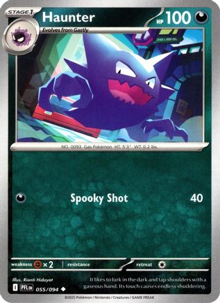 Haunter (55) Reverse Holofoil - Phantasmal Flames