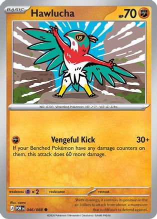 Hawlucha (46) Reverse Holofoil - Perfect Order