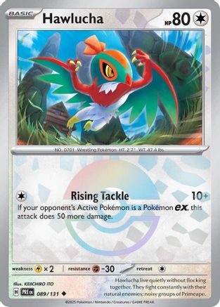 Hawlucha (Poke Ball Pattern) (89) Reverse Holofoil - Prismatic Evolutions