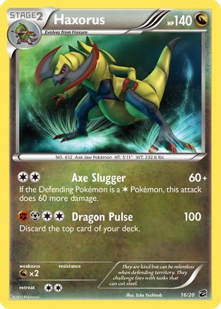 Haxorus (16) Holofoil - Dragon Vault