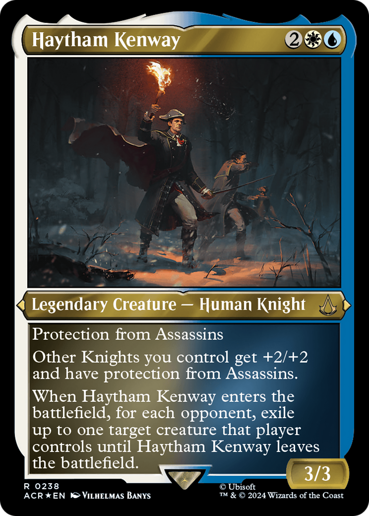 Haytham Kenway (238) Etched Foil - Assassin's Creed