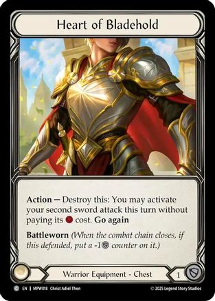 Heart of Bladehold (MPW018) - Mastery Pack Warrior
