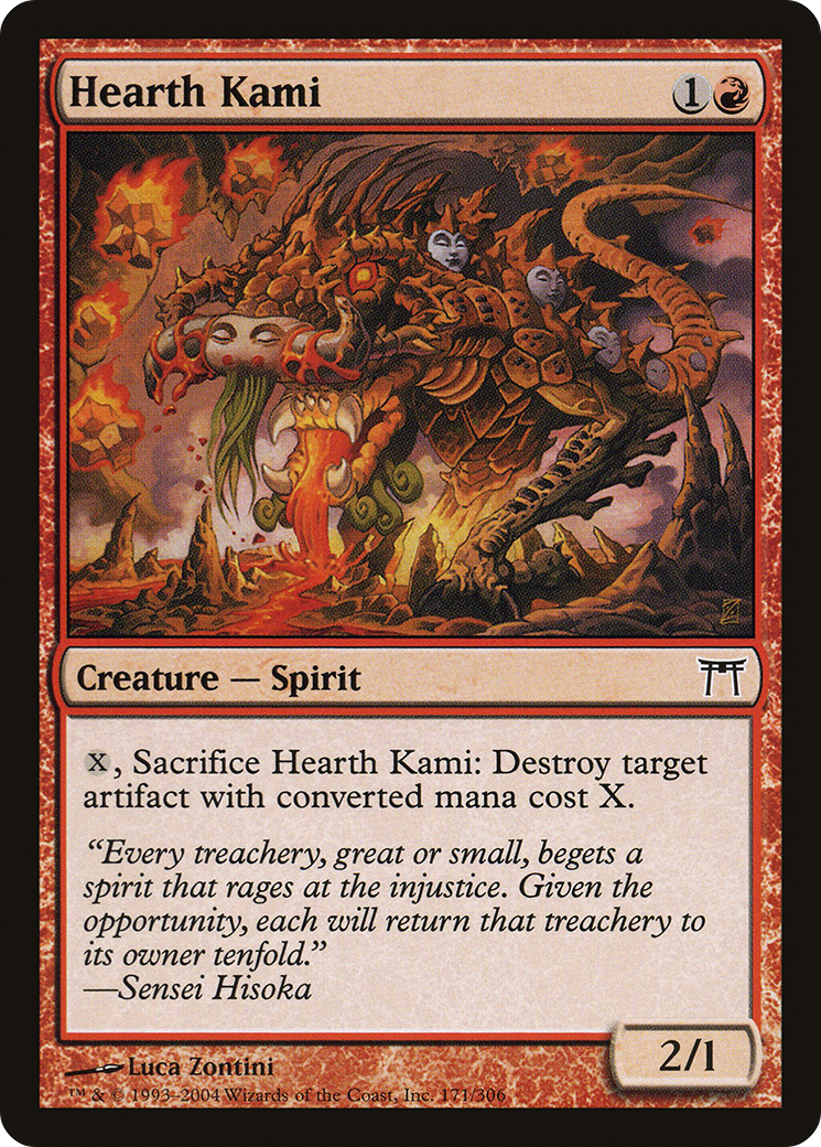 Hearth Kami (171) - Champions of Kamigawa