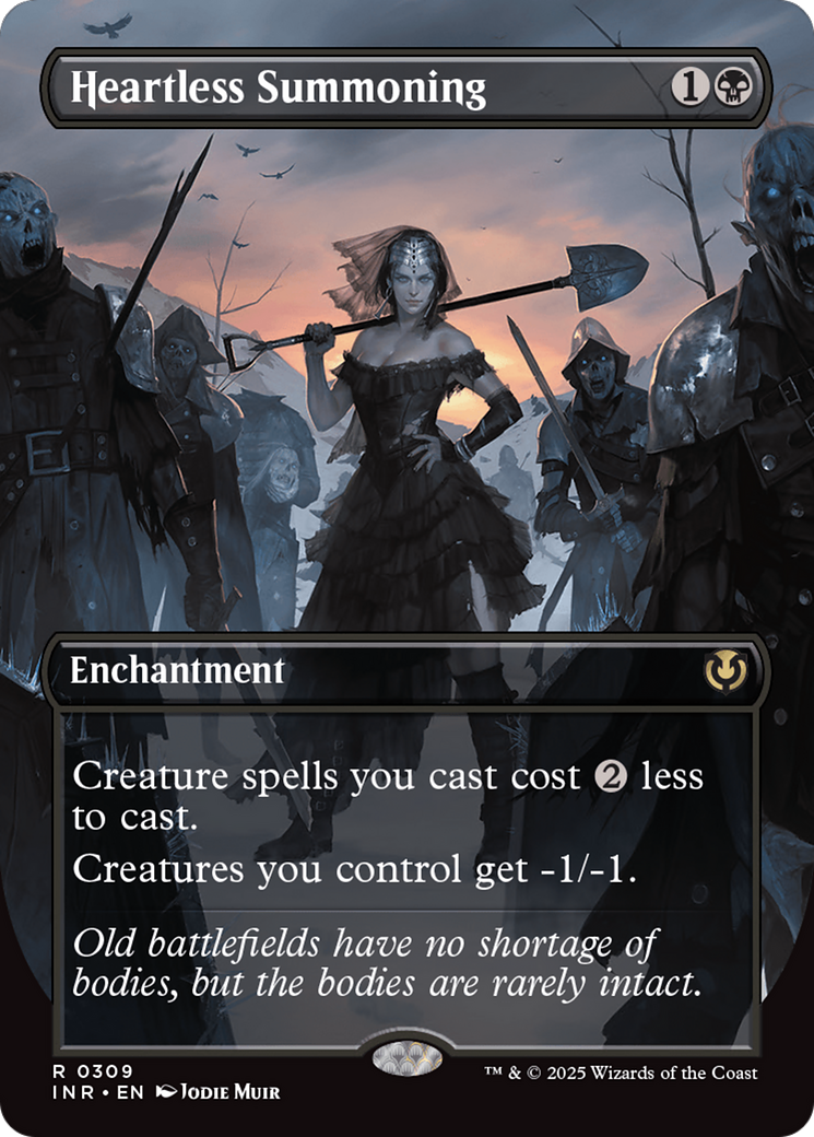 Heartless Summoning (Borderless) (309) Foil - Innistrad Remastered