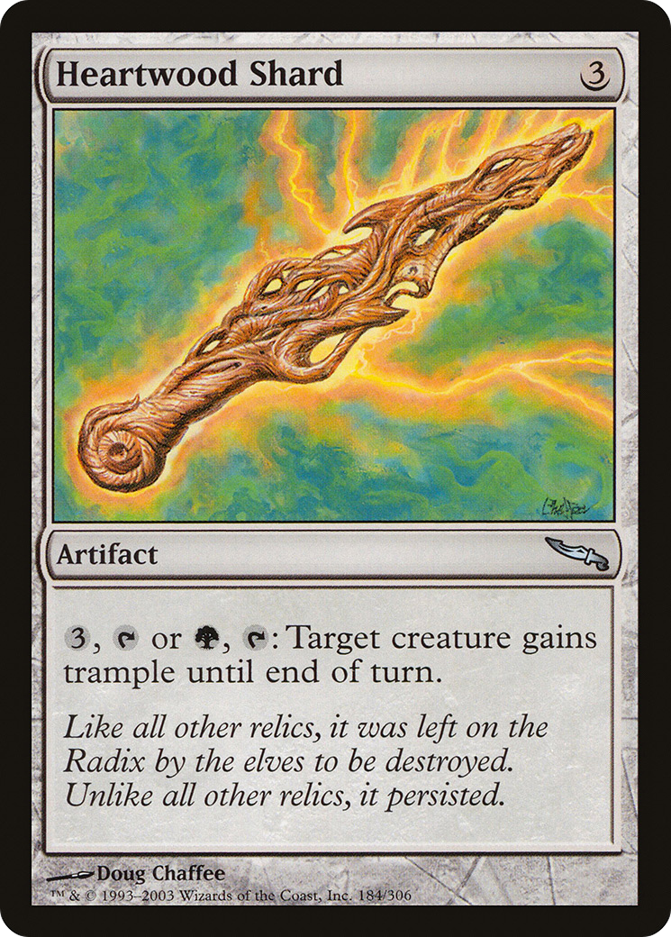 Heartwood Shard (184) - Mirrodin