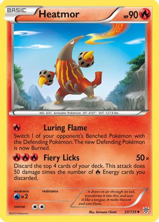 Heatmor (23) Reverse Holofoil - Plasma Storm