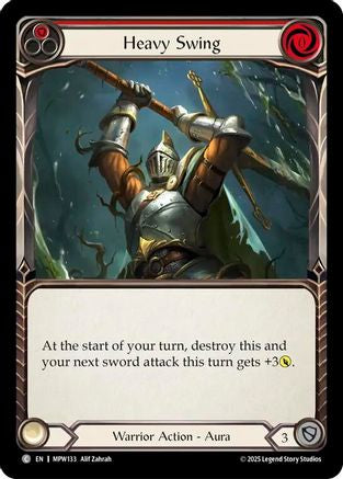Heavy Swing (Red) (MPW133) - Mastery Pack Warrior