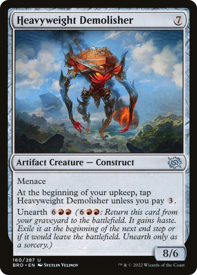 Heavyweight Demolisher (160) - The Brothers' War Foil