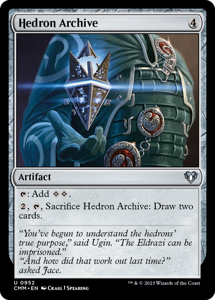 Hedron Archive (952) - Commander Masters