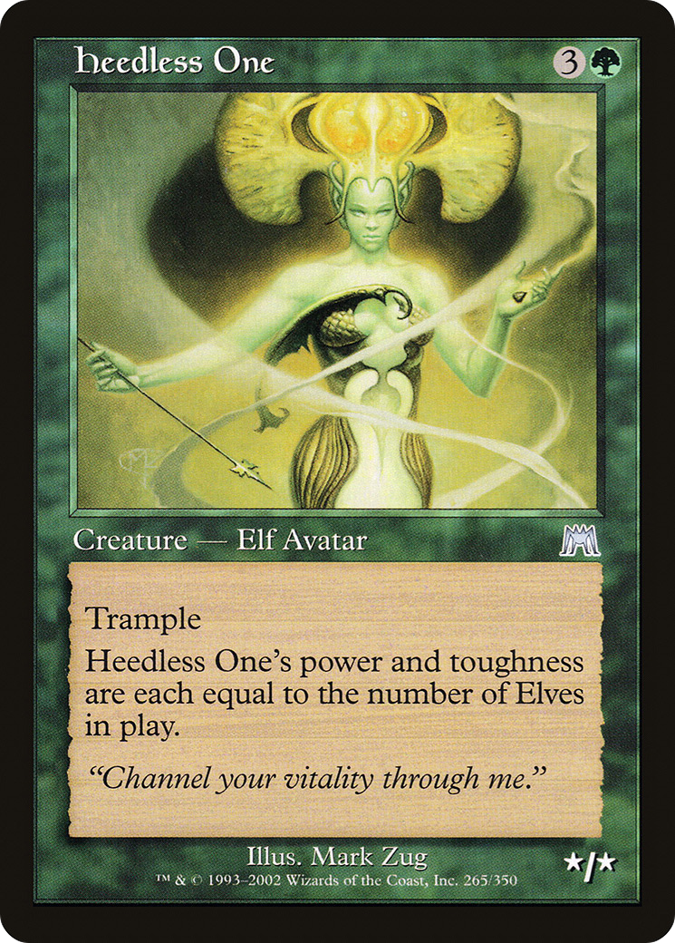 Heedless One (265) Foil - Onslaught