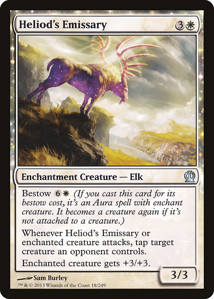 Heliod's Emissary (018) Foil - Theros