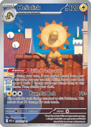 Heliolisk (229) Holofoil - Ascended Heroes