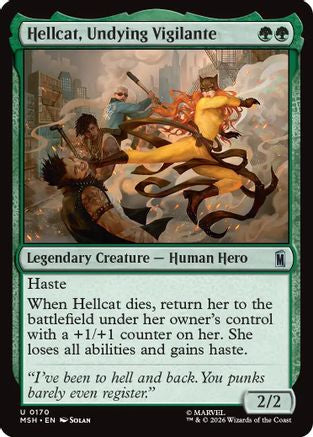 Hellcat, Undying Vigilante (170) - Marvel Super Heroes