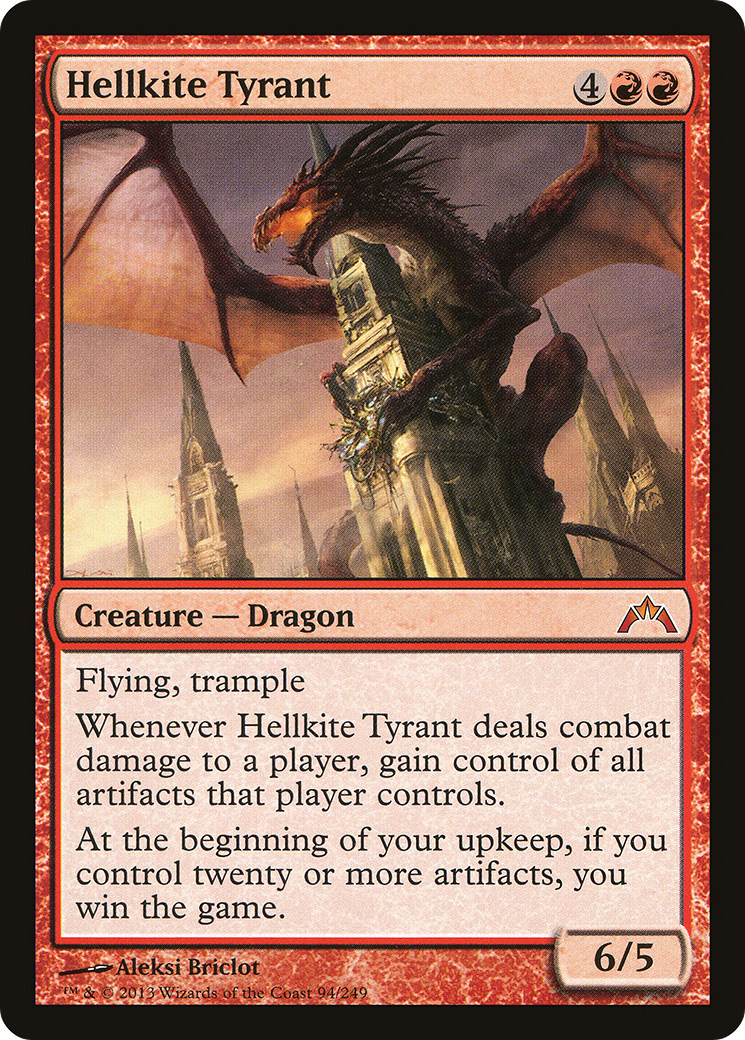 Hellkite Tyrant (094) Foil - Gatecrash