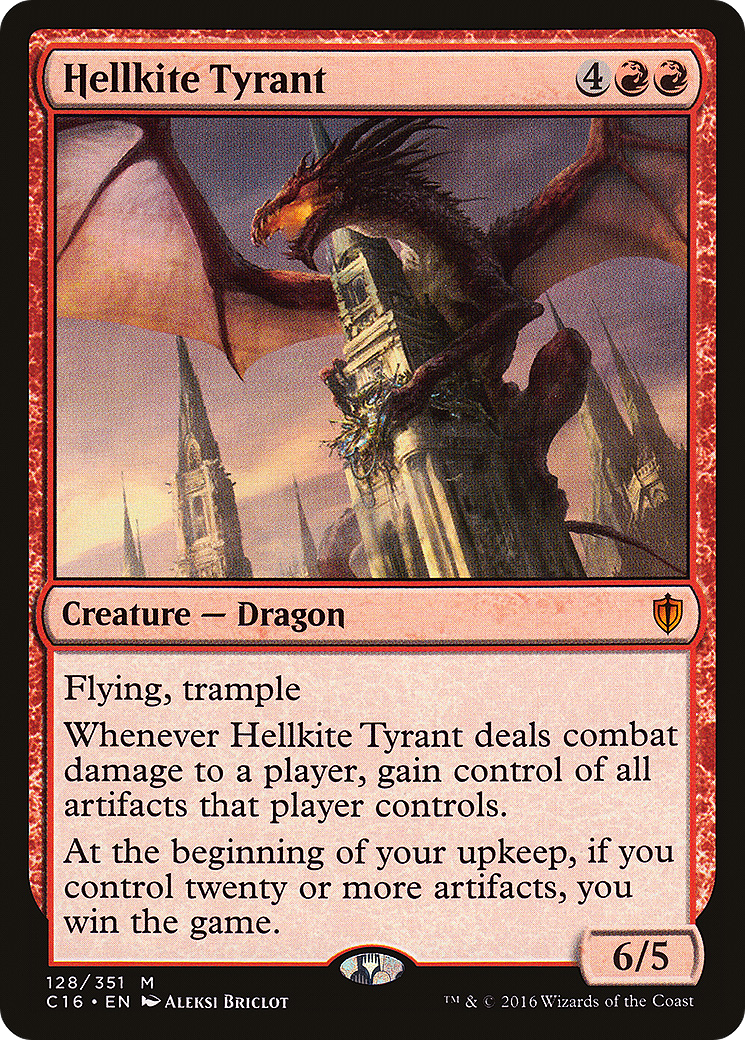 Hellkite Tyrant (128) - Commander 2016