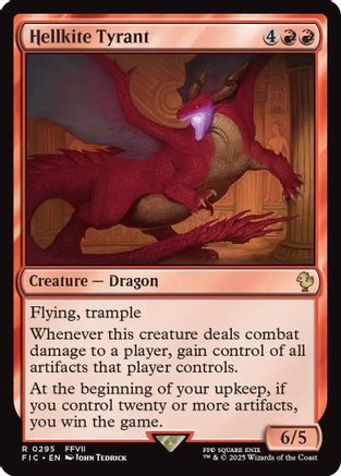 Hellkite Tyrant (295) Surge Foil - Commander: FINAL FANTASY